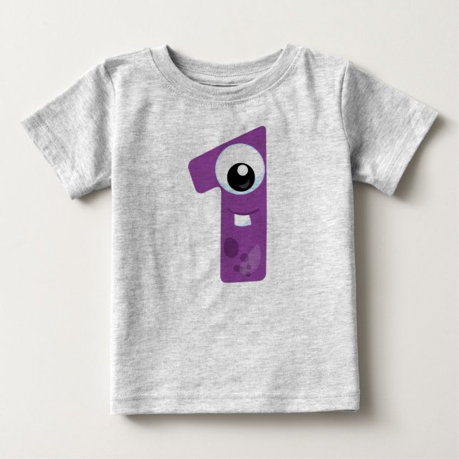 Monster 1 baby t-shirt (Vorderseite)