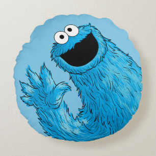 Monster am Ende dieser Geschichte   Cookie Rundes Kissen