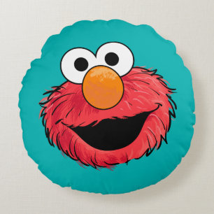 Monster am Ende dieser Geschichte   Elmo Rundes Kissen