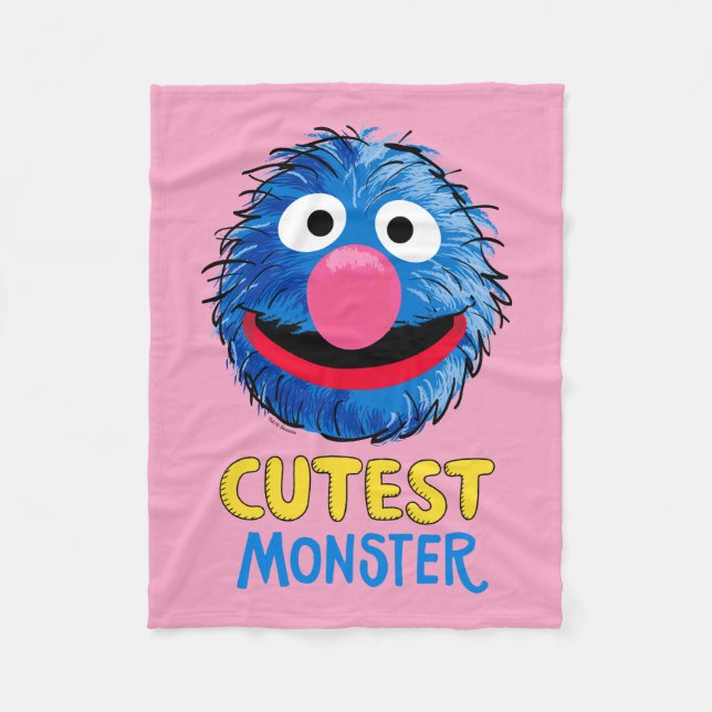 Monster am Ende dieser Geschichte | Grover Fleecedecke (Vorderseite)
