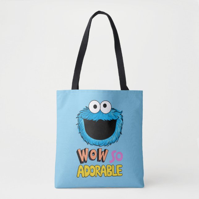 Monster am Ende dieser Geschichte | Krümelmonster Tasche (Vorderseite)