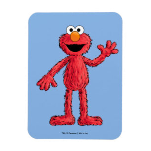 Monster am Ende dieser Geschichte   Süsse Elmo Magnet
