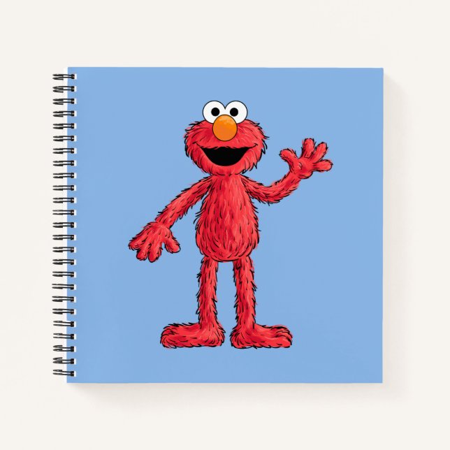 Monster am Ende dieser Geschichte | Süsse Elmo Notizbuch (Vorderseite)