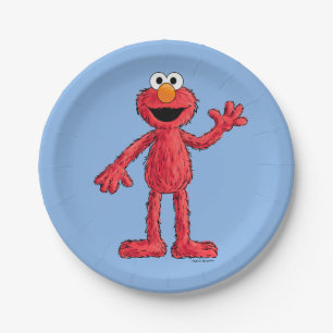 Monster am Ende dieser Geschichte Süsse Elmo Pappteller