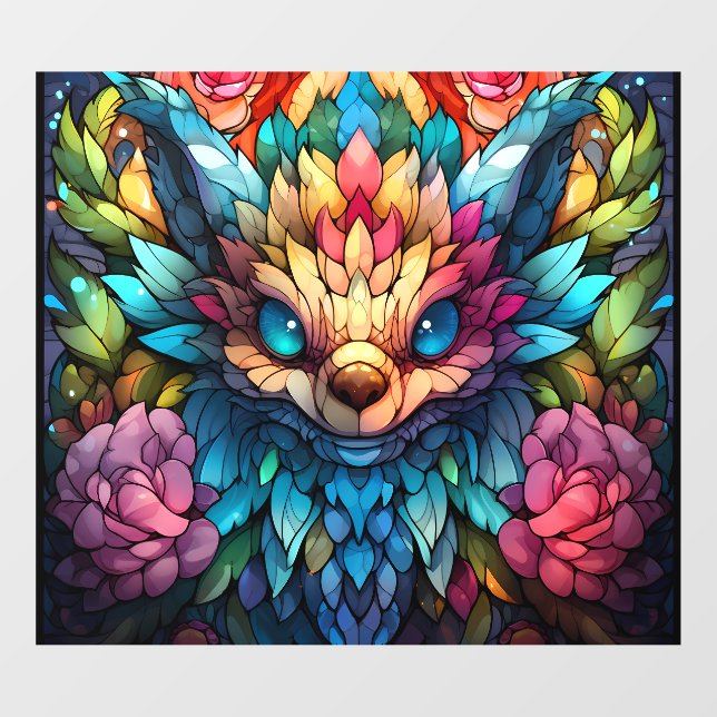 Monster Art Window Clying Fensteraufkleber (Blatt)