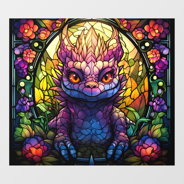 Monster Art Window Clying Fensteraufkleber (Blatt)