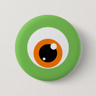 Monster-Augen-Knopf Button