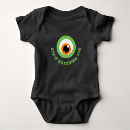 Monster-Augen-Wortspiel-Baby-Bodysuit Baby Strampler