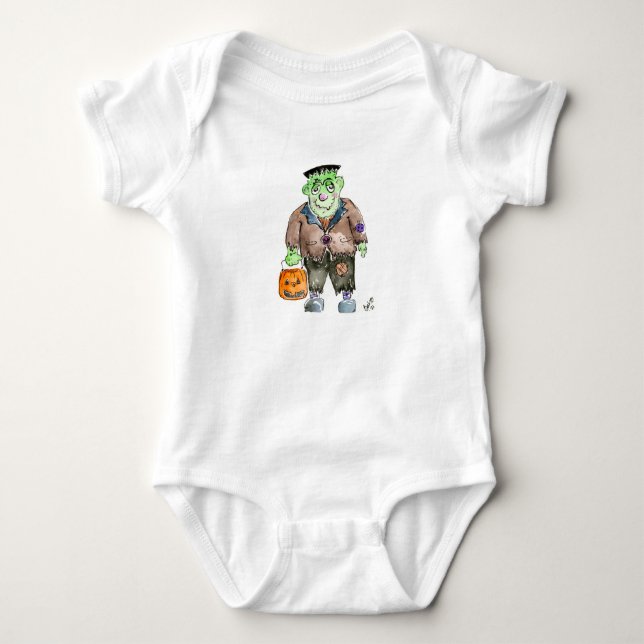 Monster Baby Onsie Strampler (Vorderseite)