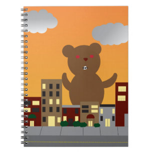Monster-Bären-Notebook Notizblock