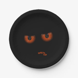 Monster Bash Halloween Pappteller