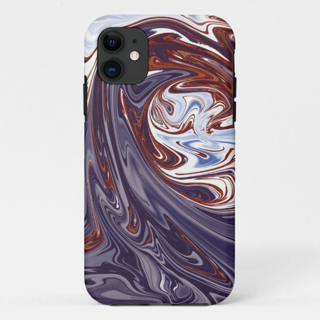 Monster | Beste abstrakte Malerei Case-Mate iPhone Hülle (Rückseite)