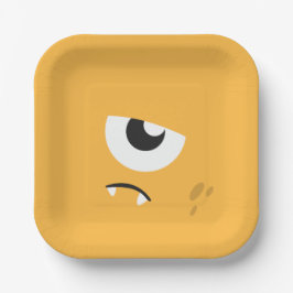 Monster Birthday Party Pappteller