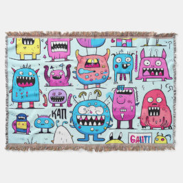 Monster Blanket Decke