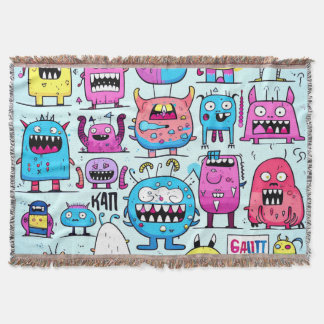 Monster Blanket Decke