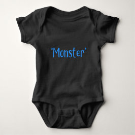 "Monster" Boy Baby Strampler