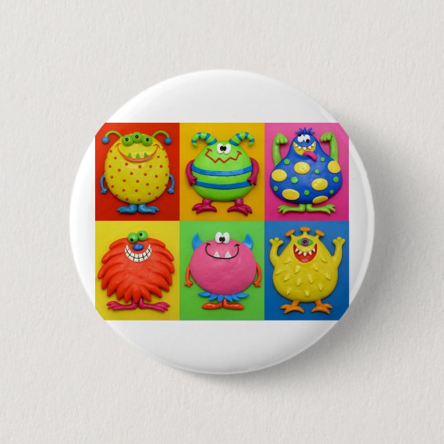 Monster Button (Vorderseite)
