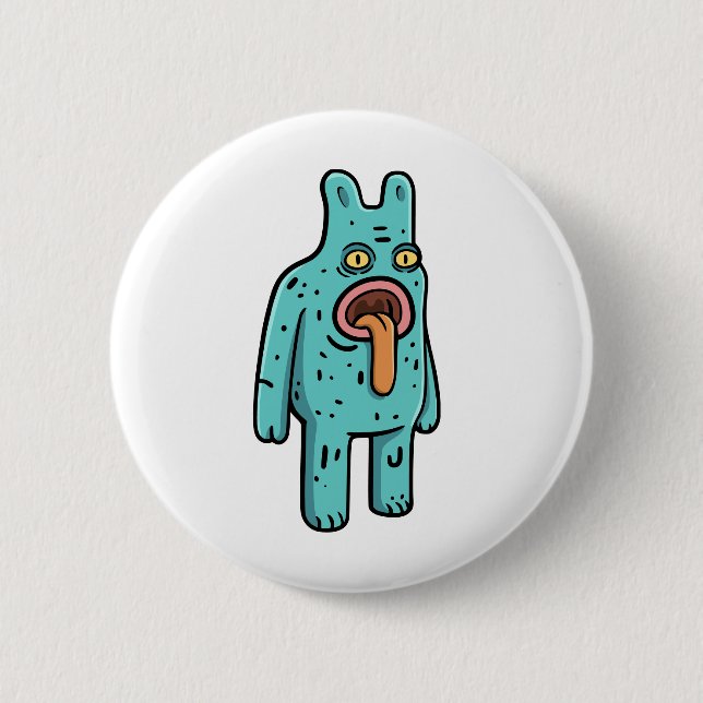 Monster Button (Vorderseite)