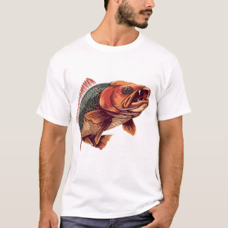 Monster Carp Fishing Angler Gift T-Shirt