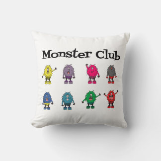 Monster Club Kids Cushion - Knuddelige Kreaturen Kissen