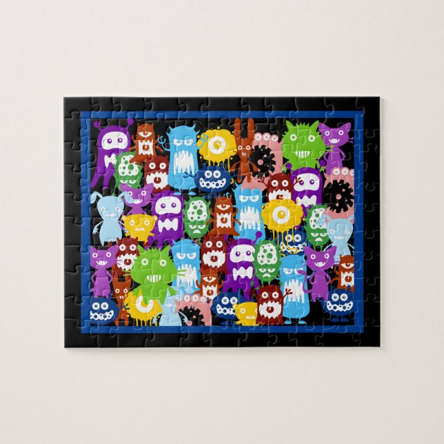 Monster Collage Puzzle (Horizontal)