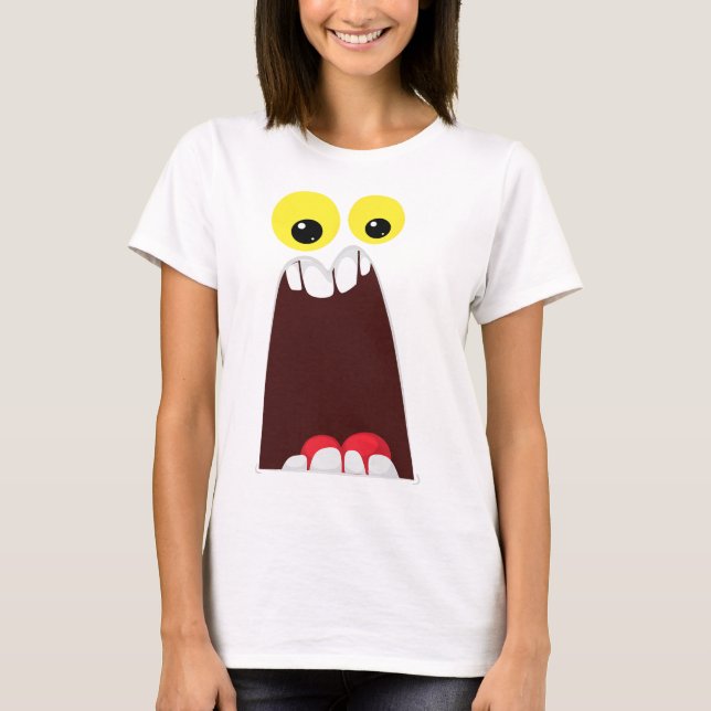 Monster Costume Easy Costume Goofy Ideen Halloween T-Shirt (Vorderseite)