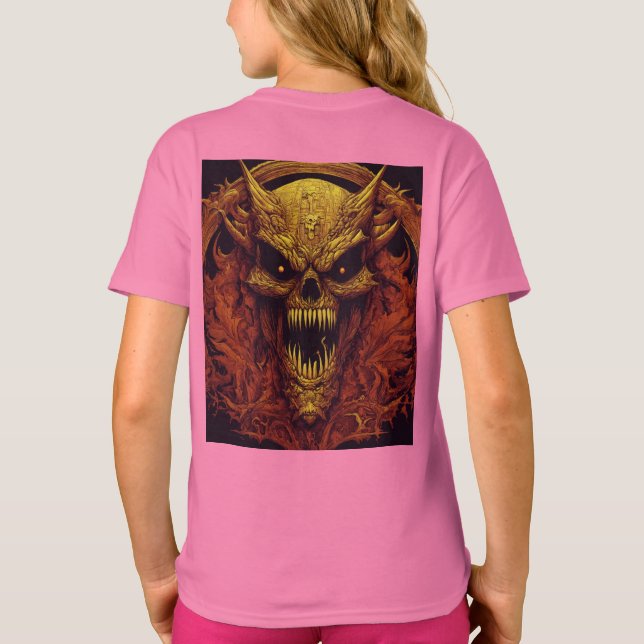 Monster Cross-Over: Design der Logos von Philippe  T-Shirt (Rückseite)