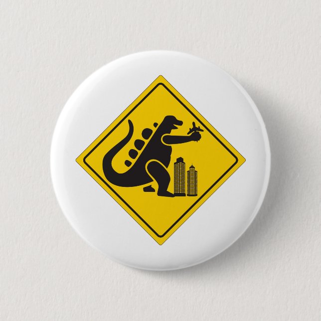 Monster Crossing Button (Vorderseite)