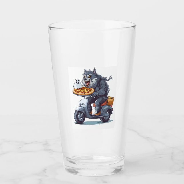 Monster Delivery Service Glas (Vorderseite)