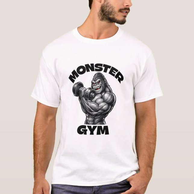 Monster des GYM T-Shirt (Vorderseite)
