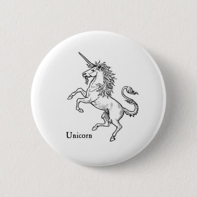 Monster des hohlen Erdknopfes Button (Vorderseite)