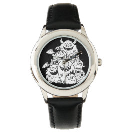 Monster des niedlichen Cartoon Armbanduhr