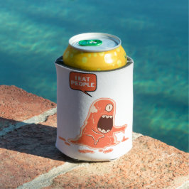 Monster essen Leute Dosenkühler