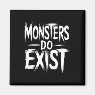 Monster existieren wirklich Workout Horror Hallowe Magnet
