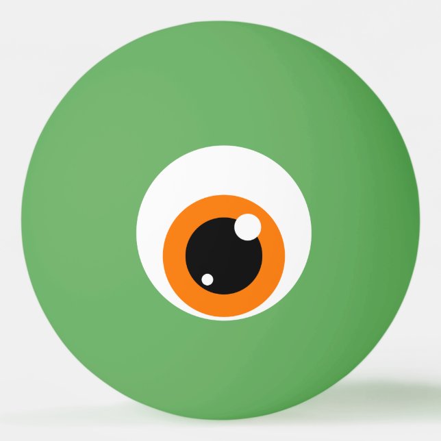 Monster Eye Pong Ball Tischtennisball (Vorderseite)