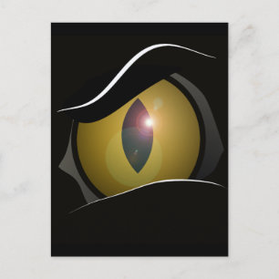 MONSTER EYE POSTKARTE