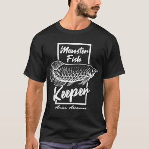 Monster Fisch Hüter Asiatisch Arowana T-Shirt