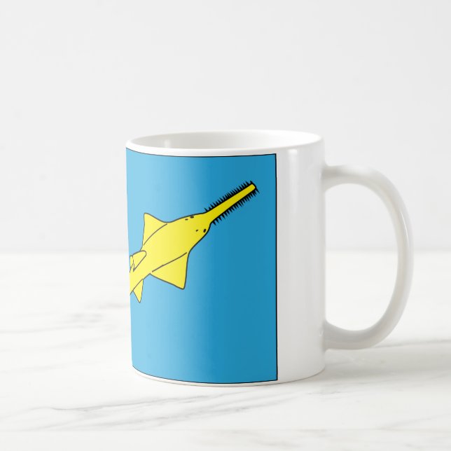 Monster-Fisch-Kaffee-Tasse Kaffeetasse (Rechts)