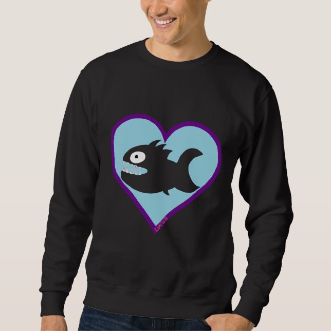 Monster Fish Chameleon Sweatshirt (Vorderseite)