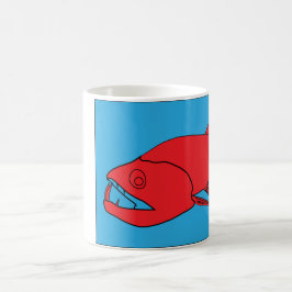 Monster Fish Coffee Tasse