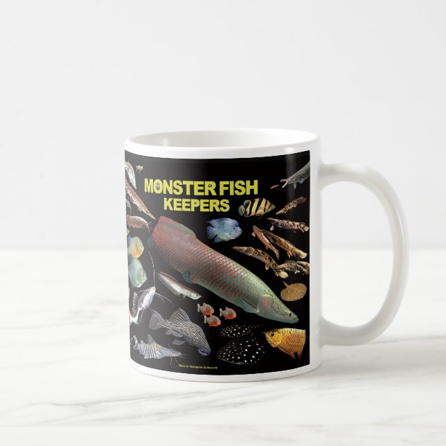 Monster Fish Keepers Kaffeetasse (Rechts)