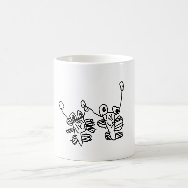 Monster-Freunde Kaffeetasse (Mittel)