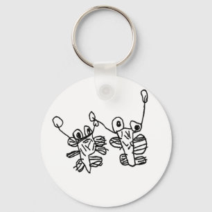 Monster-Freunde Schlüsselanhänger