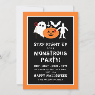 Monster Gang, Halloween-Party Einladung