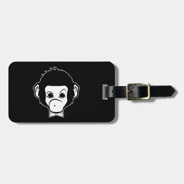 Monster Gepäckanhänger (Vorderseite horizontal)