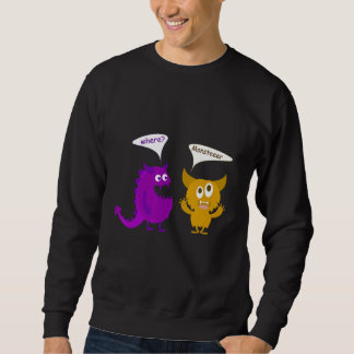 Monster gruselig sweatshirt