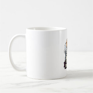 Monster Halloween-Shirt mit Pumpkin Moon Gravur Kaffeetasse