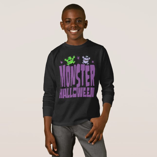 Monster Halloween!! T-Shirt (Vorne ganz)