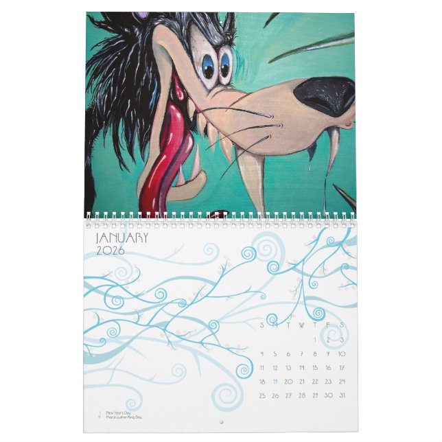 Monster, Höhlen und Umbauten 2012 12-monatiger Kalender (Jan 2026)