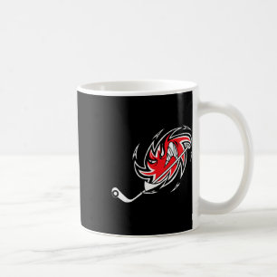 Monster-Hurrikan-Sturm-Hockey-Logo Kaffeetasse